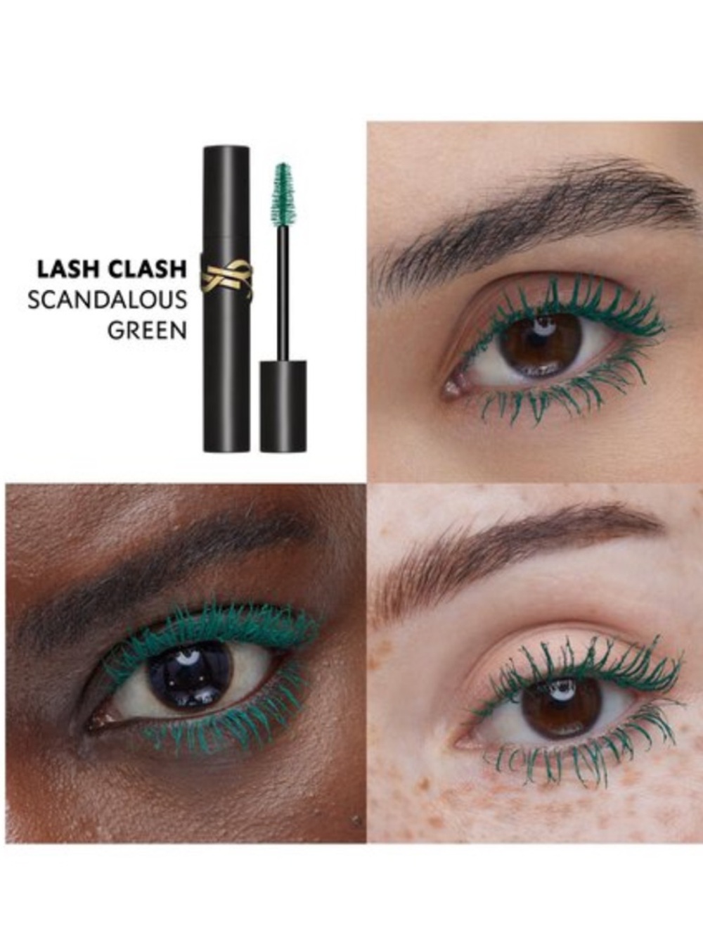 ⚡️💋Yves Saint Laurent Lash Clash Mascara Scandalous Green